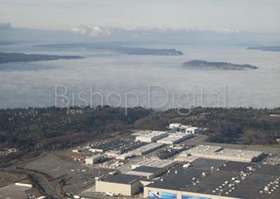 Boeing Plant in Everett Washington